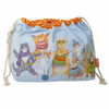 Emma Ball Drawstring Bag Kittens in Mittens DRAW09
