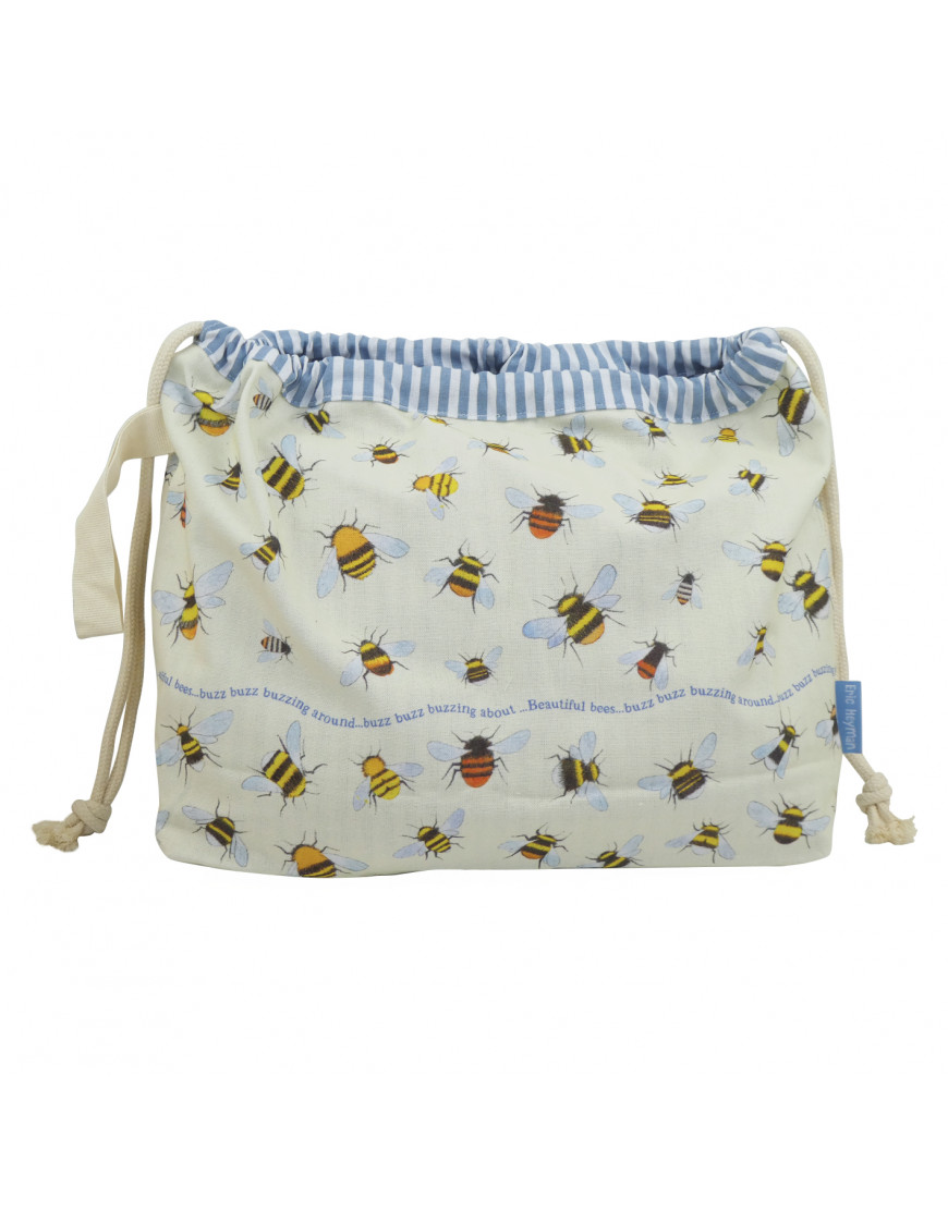 Emma Ball Drawstring Bag Bees DRAW10