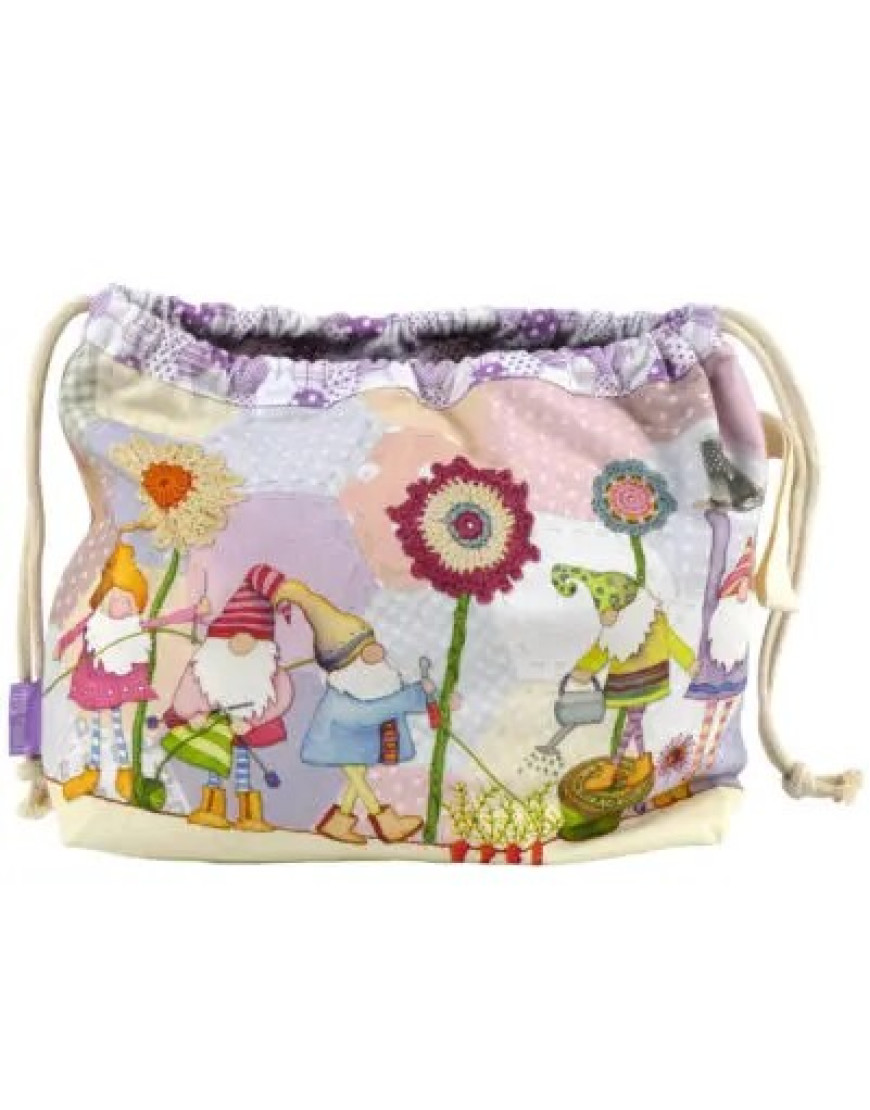 Emma Ball Drawstring Bag Crafting Gnomes DRAW16