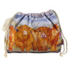 Emma Ball Drawstring Bag Highland Coo DRAW25