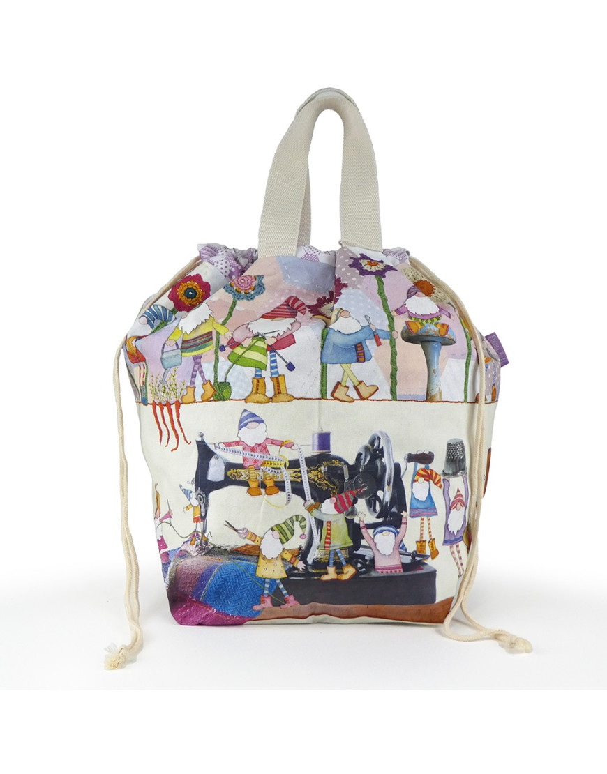 Emma Ball, Crafting Gnomes, Large Bucket Bag LBU07