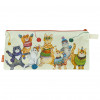 Emma Ball Long Project bag Kittens in Mittens LPB04