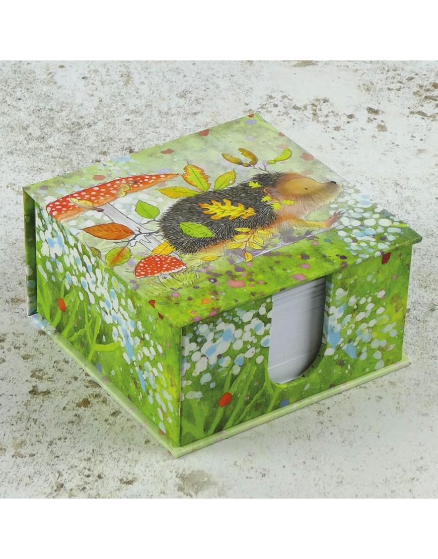 Emma Ball Hedgehog Memo Box MEM01