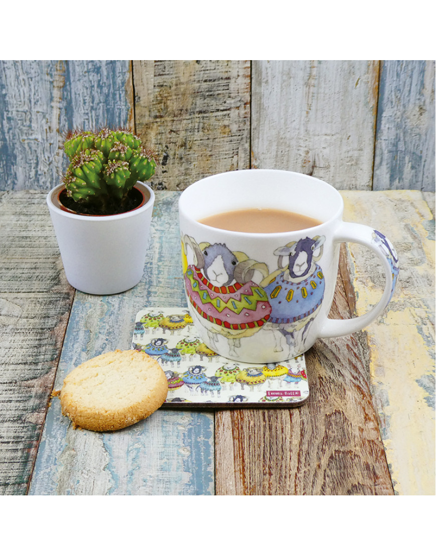 Emma Ball Mug- Sheep in Sweaters MUG32