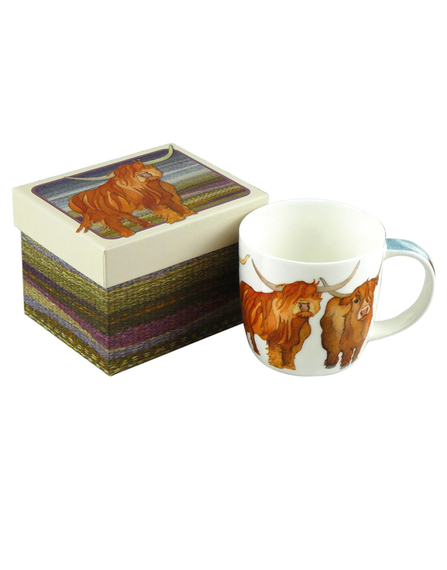 Emma Ball Mug- Highland Coos MUG65