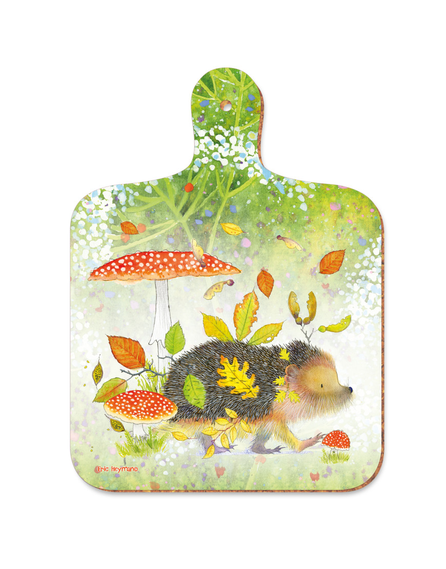 Emma Ball Hedgehog Small Chopping Board O1HOG