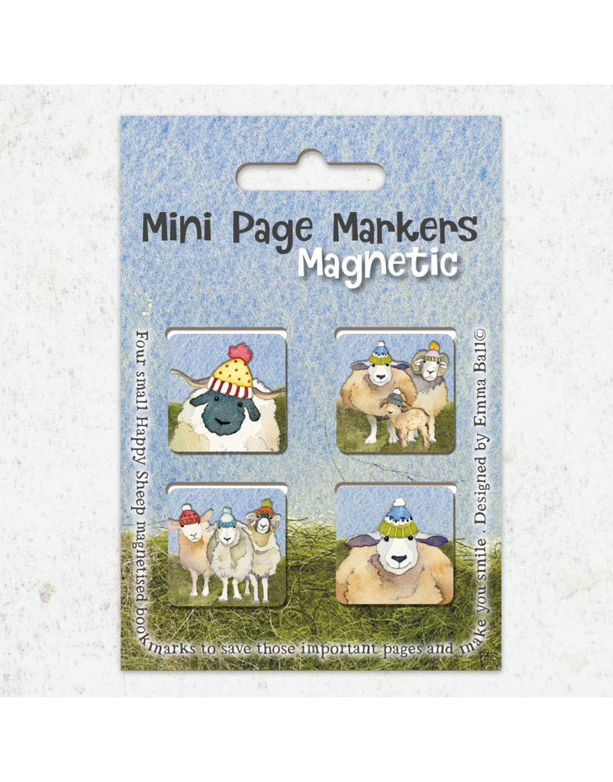 Emma Ball Happy Sheep Page Markers PM11