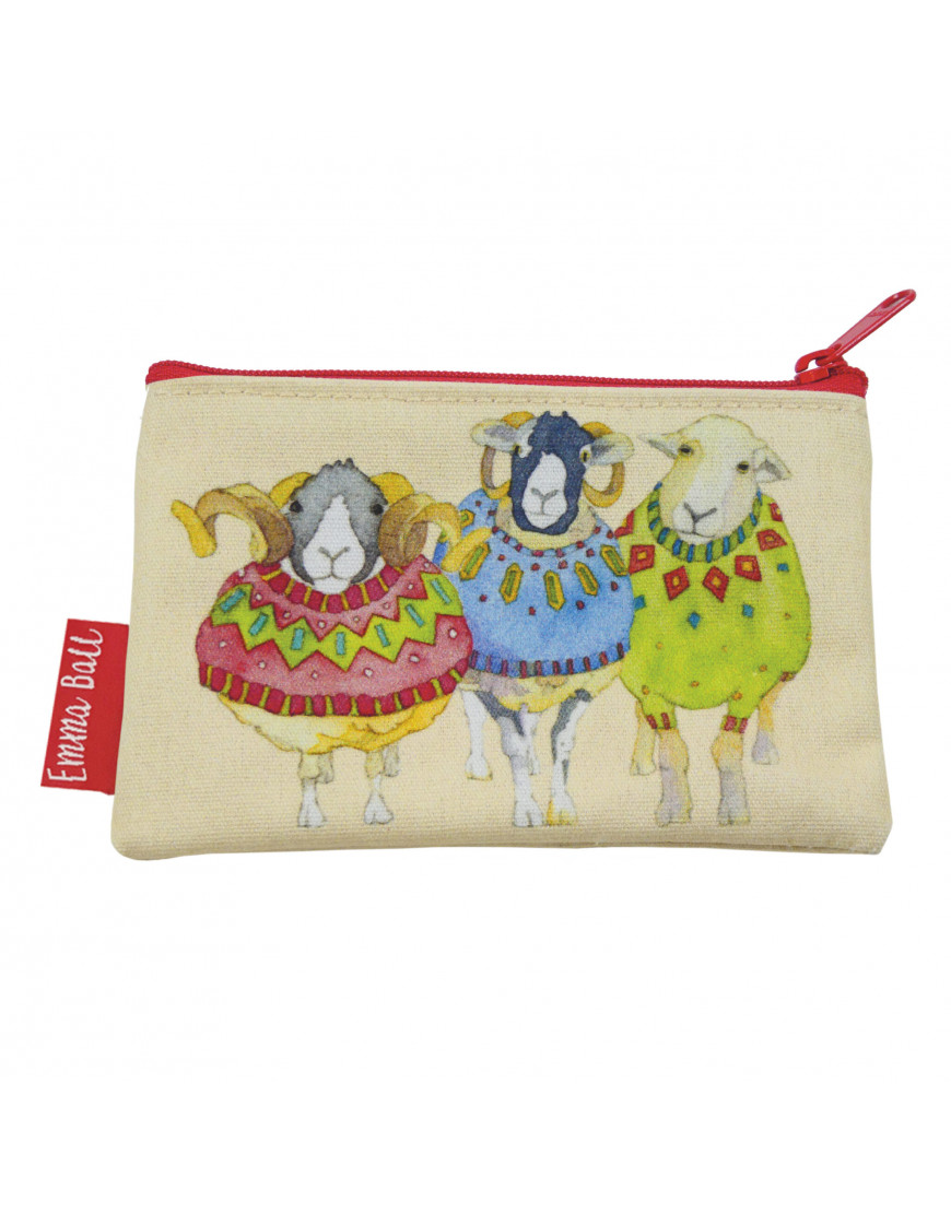 Emma Ball Purse Sheep in Sweaters PU10