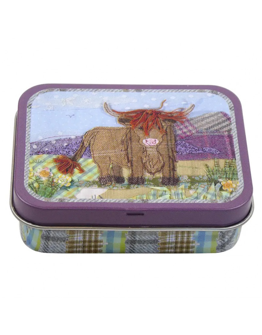 Emma Ball Mini Hinged Tin Ginger Coo T135