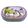 Emma Ball Penguins in Pullovers Mini Hinged Oval Tin  T147