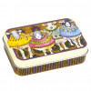 Emma Ball Mini Hinged Tin Sheep in sweaters  T182