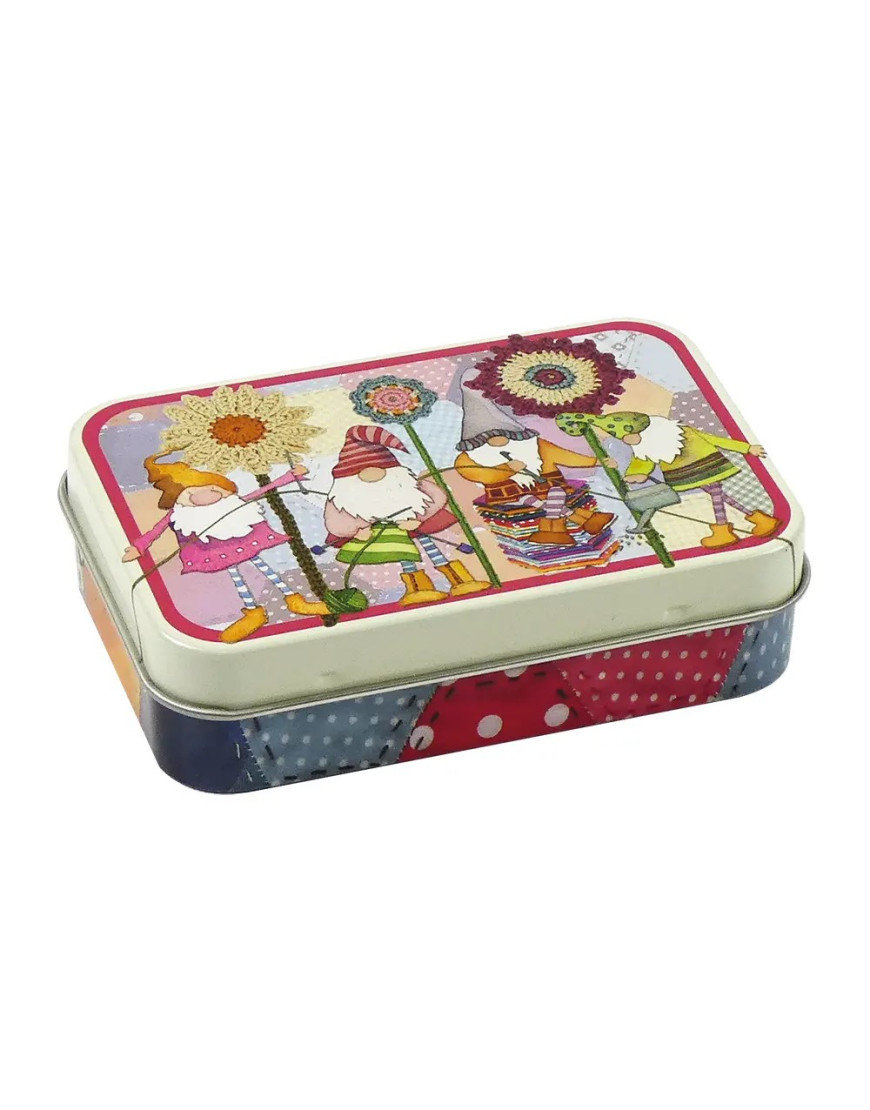 Emma Ball Mini Hinged Tin Crafting Gnomes T212