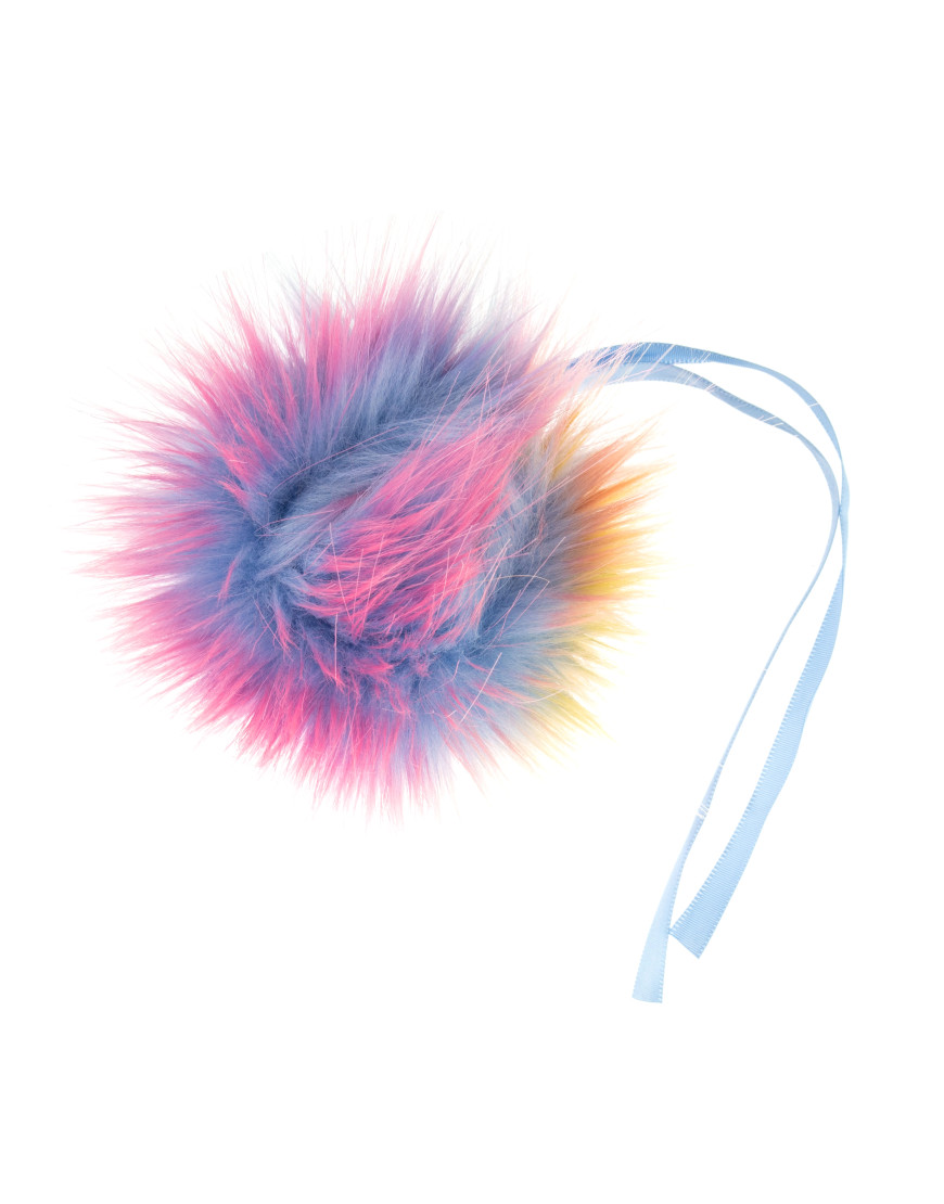 Faux Fur Pom Poms