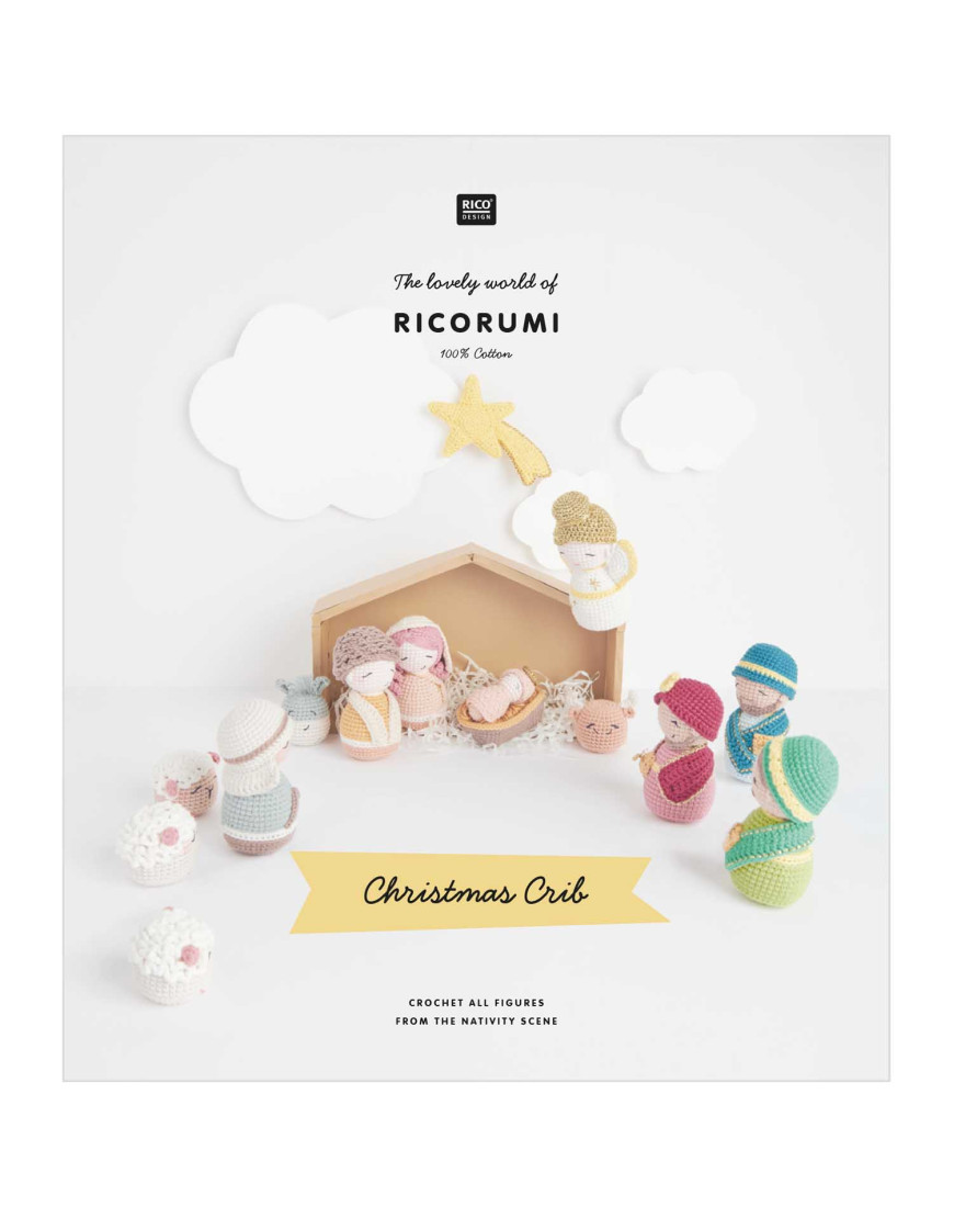 Ricorumi Christmas Crib Crochet Book