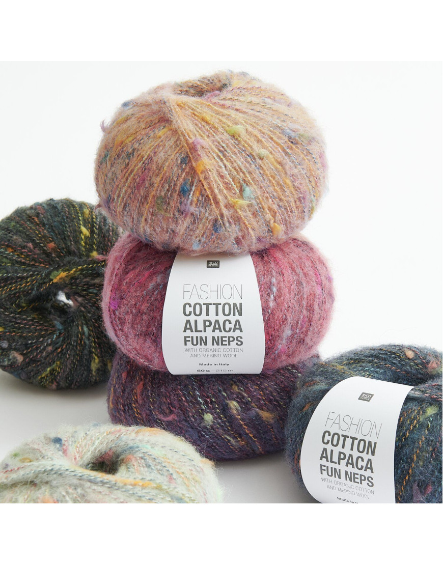 Rico Fashion Cotton Alpaca Fun Neps