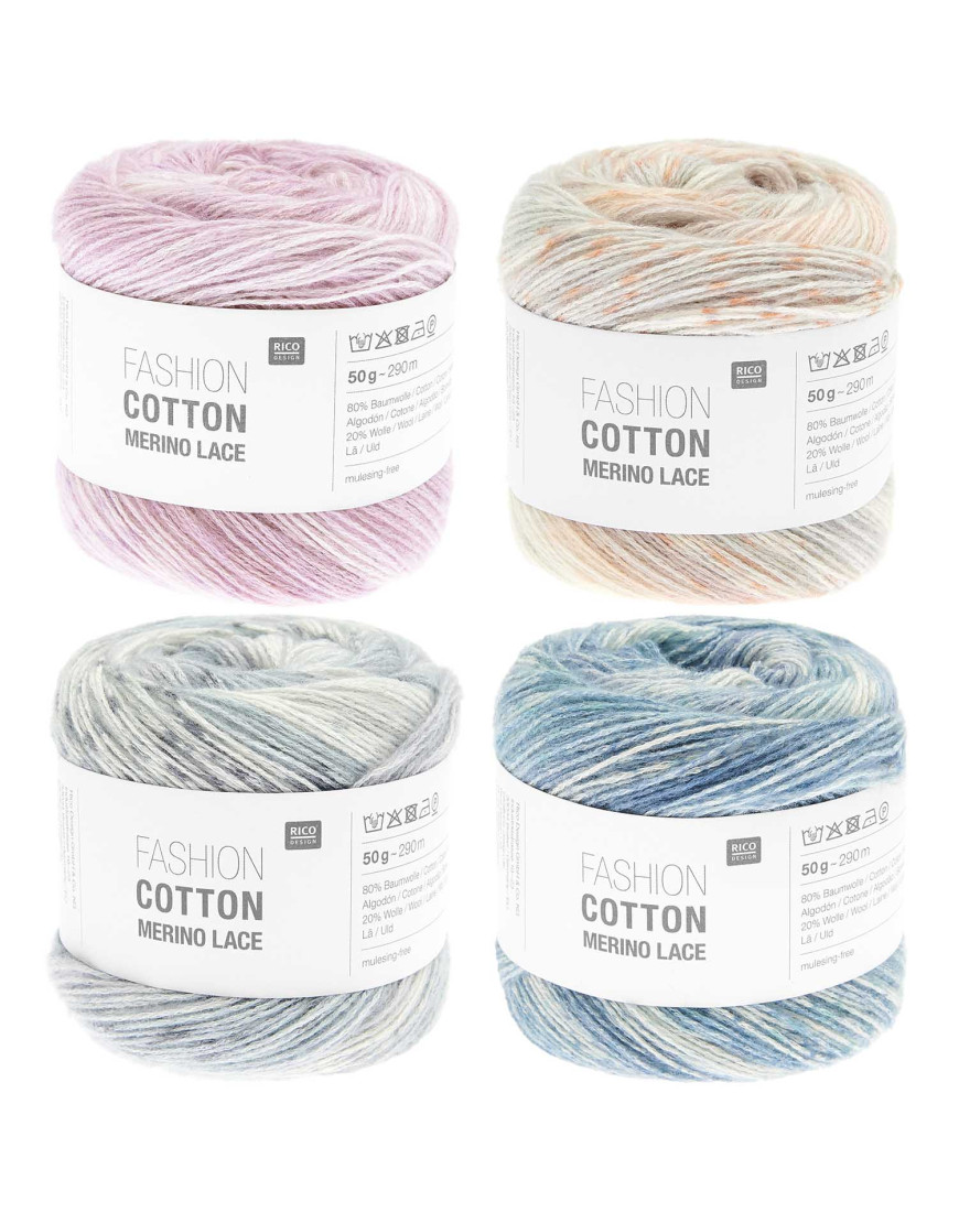 Rico Fashion Cotton Merino Lace