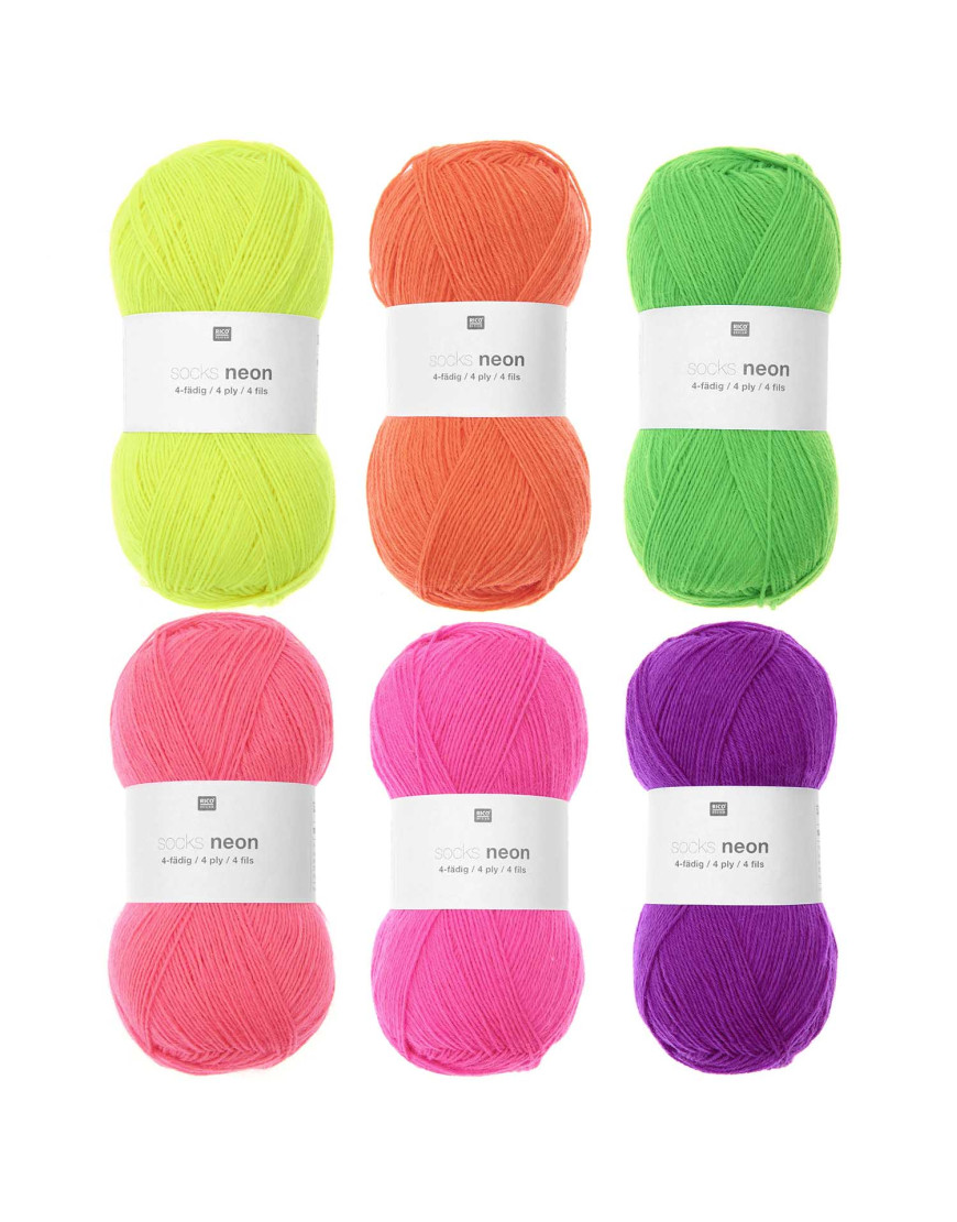 Rico Neon Sock Yarn