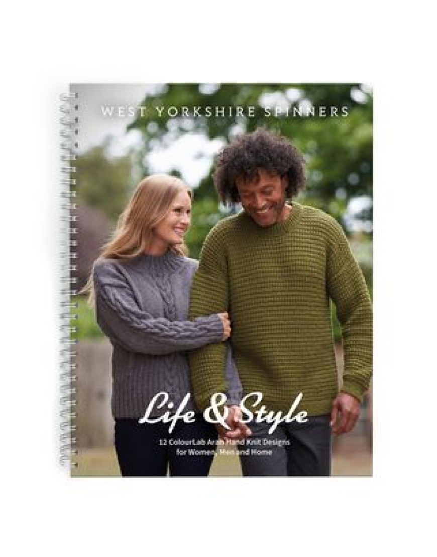 WYS Life and Style Colourlab Aran Pattern Book