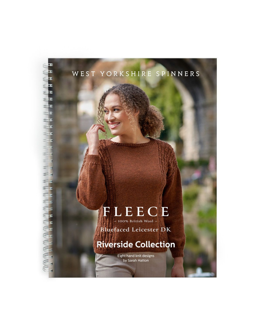 WYS Fleece Bluefaced Leicester DK  Pattern Book