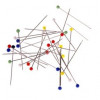 Whitecroft Glass Headed Pins