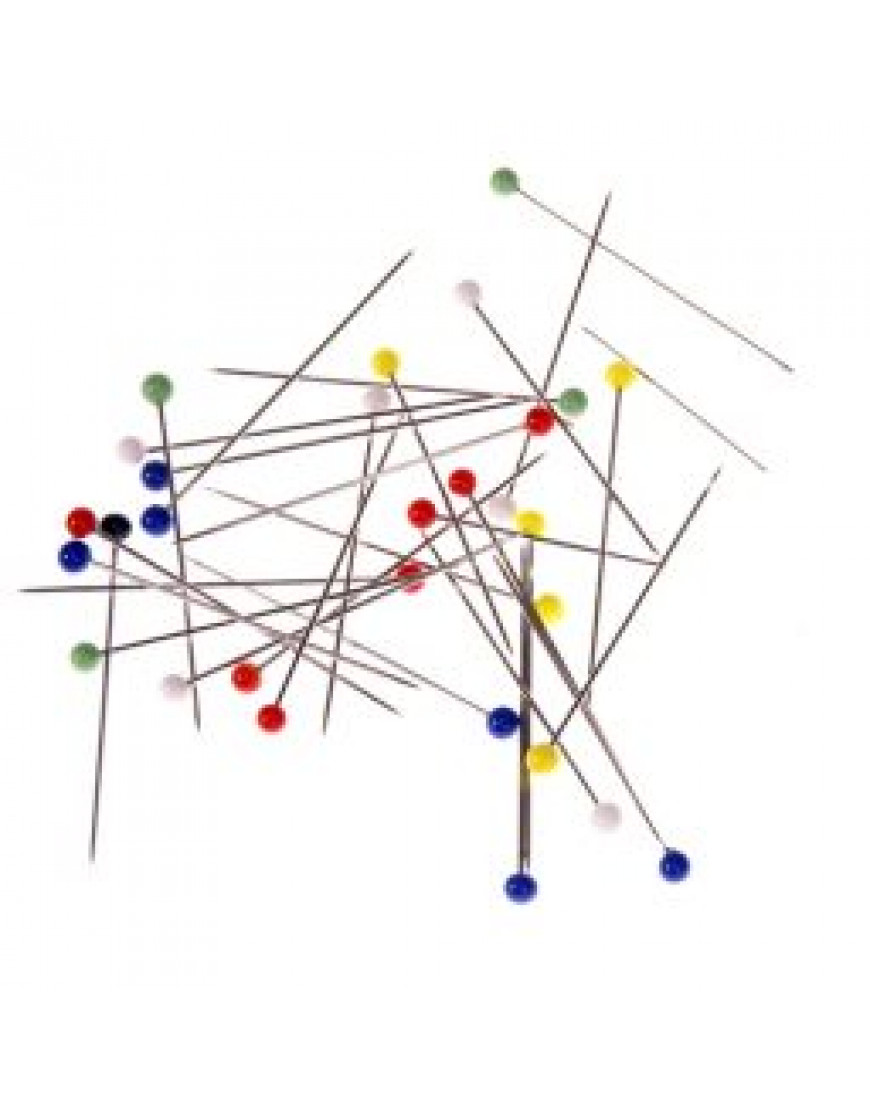 Whitecroft Glass Headed Pins