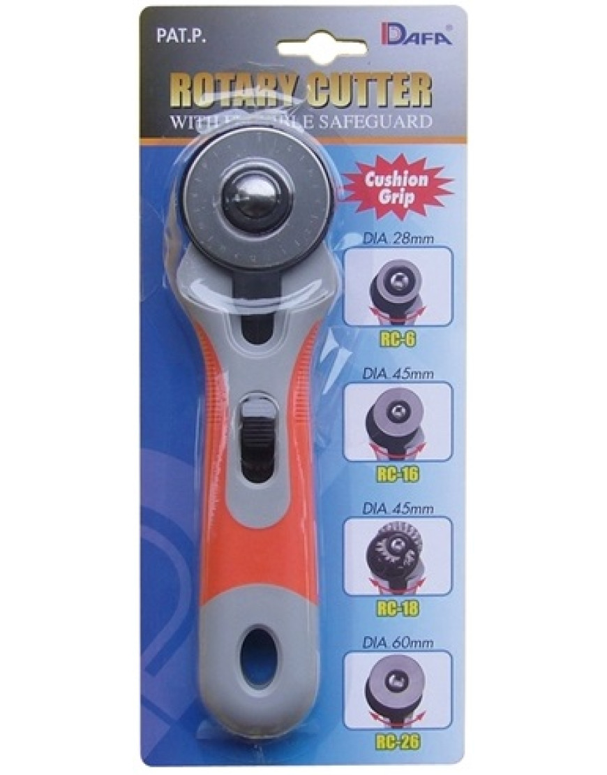 Dafa Safe Soft Grip Rotary Cutter 45mm