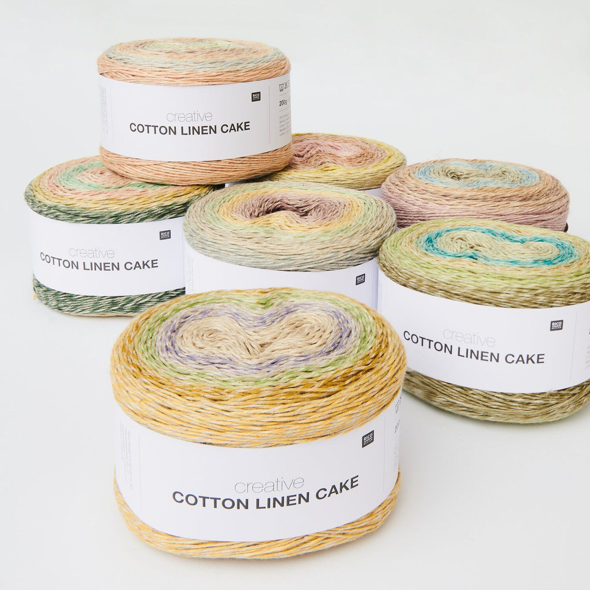 Rico Creative Cotton Linen Cake 4 ply