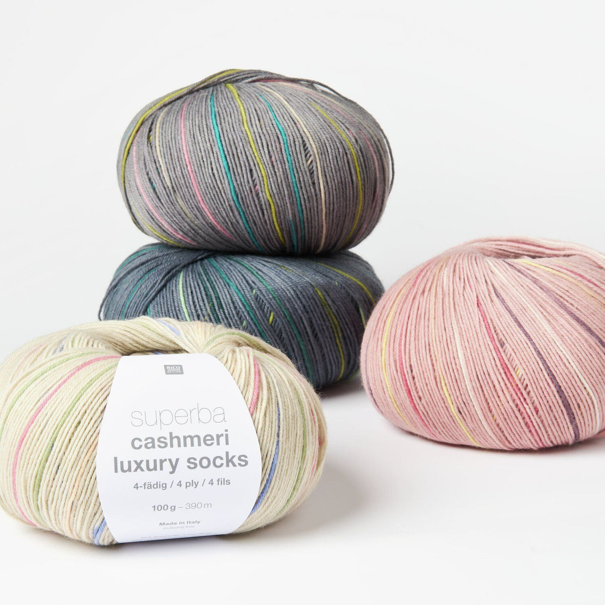 Rico Superba Cashmeri Luxury Socks 4 Ply