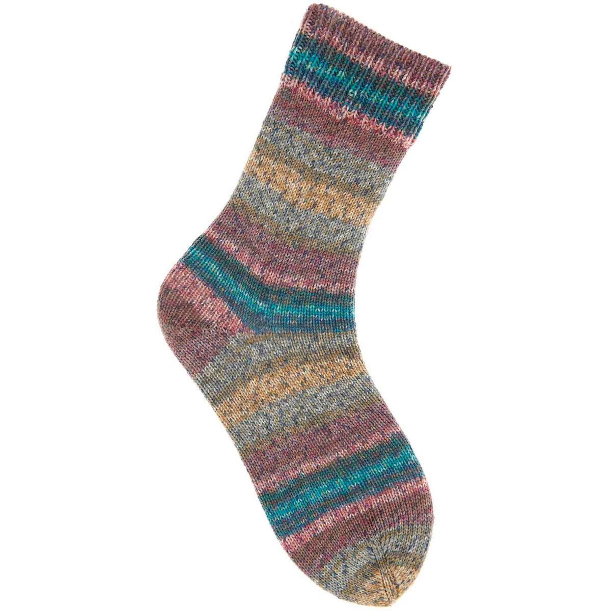 Rico Sprinkly Stripey 4 Ply Sock Yarn