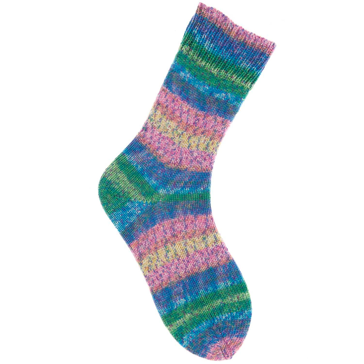 Rico Sprinkly Stripey 4 Ply Sock Yarn