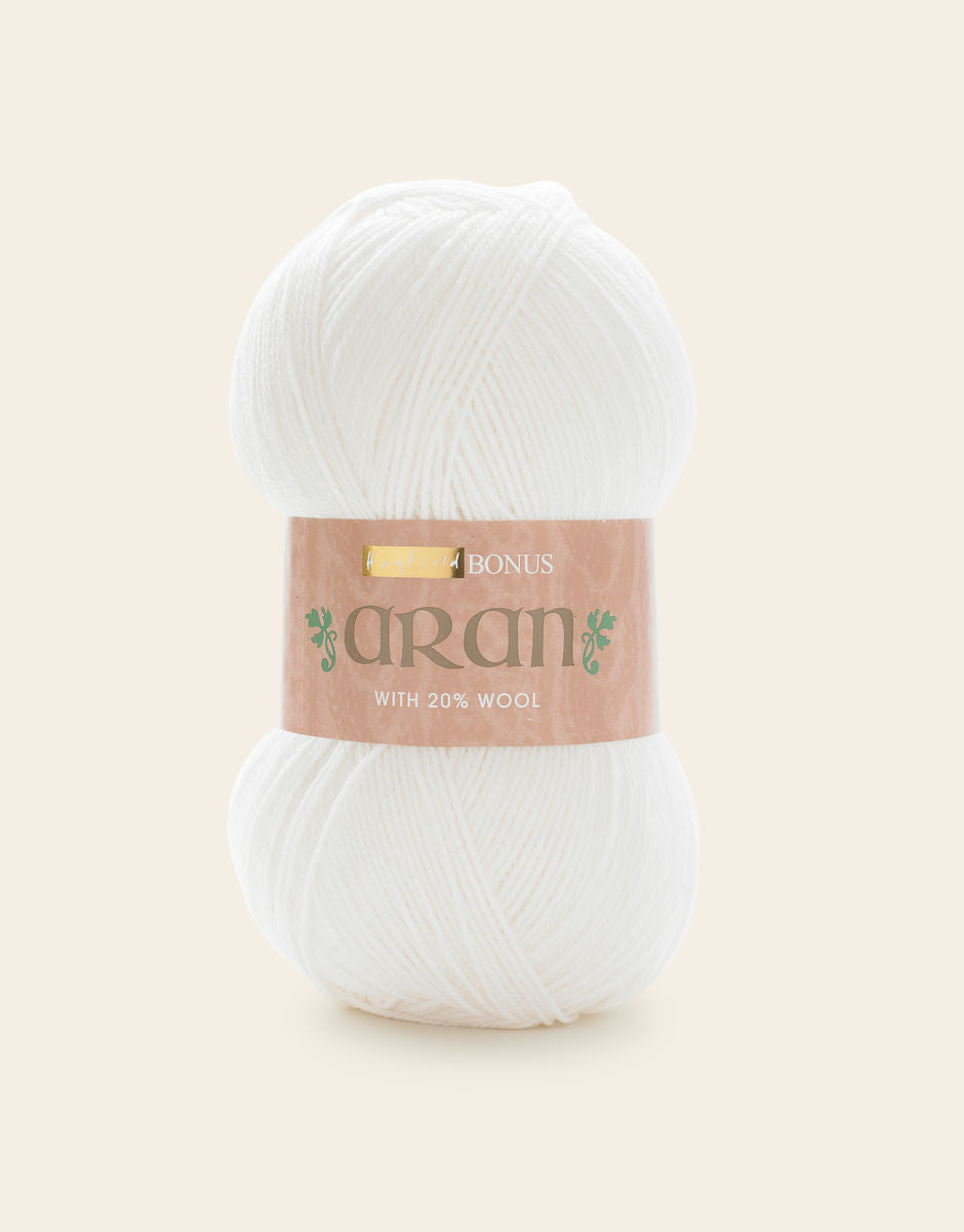 Hayfield Bonus With Wool Aran 400g