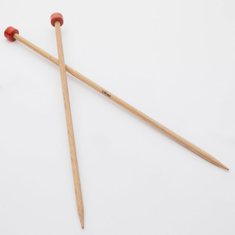 Knitpro Basix  Birch Single Pointed Needles 35cm