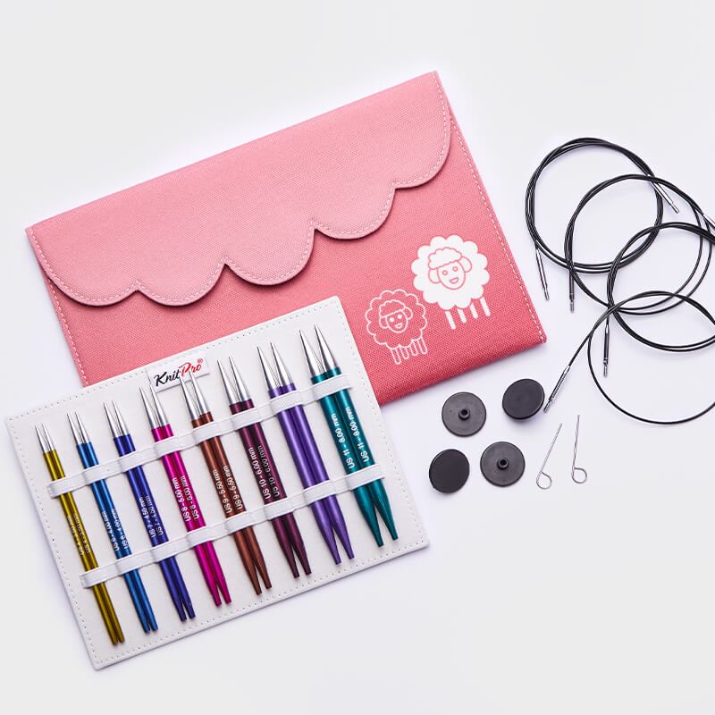 Knitpro Zing  Normal Interchangeable Needle Sets - 13cm (5”)